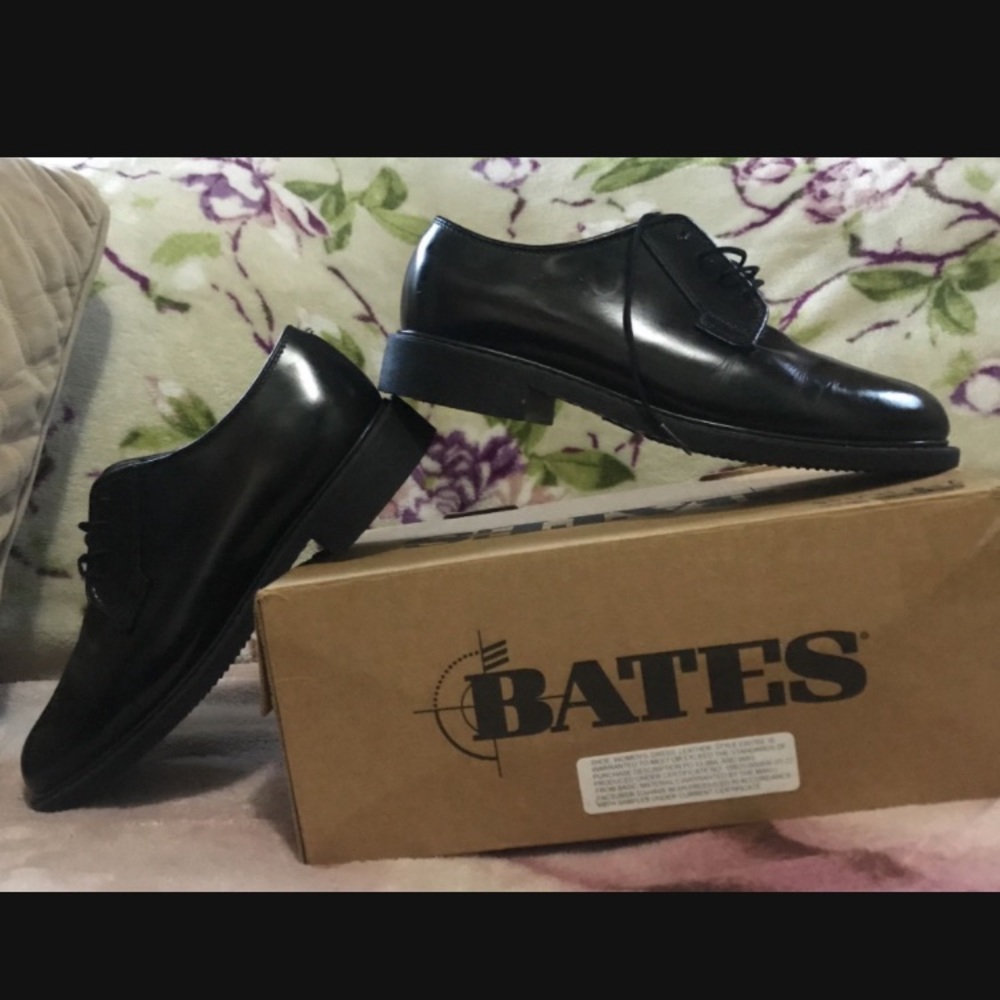 BATES NIB Women's Cage 9U907 DLA-TROOP Dress Shoes
